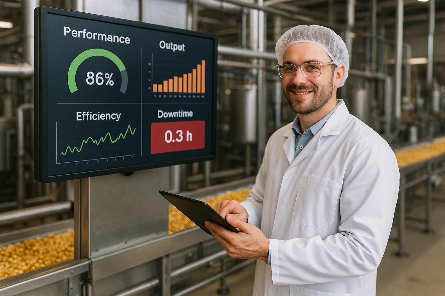 Digitale Transparenz und Effizienzsteigerung in der Lebensmittelproduktion