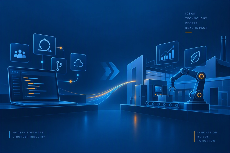 How Modern Software Development Shapes Industrial Innovation